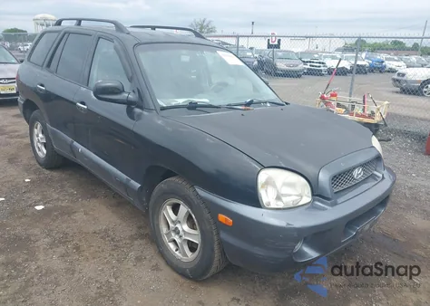 2004 Hyundai Santa Fe Gls/Lx z USA, uszkodzony, nr VIN KM8SC73E84U573562